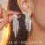 exaggerating personality tassel diamond earrings woman temperament long style fully-jewelled earring