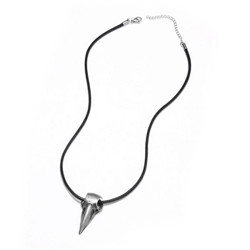 occidental style punk three-dimensional Metal head skull pendant necklace