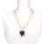 occidental style creative brief hollow love necklace  personality Peach heart chain wind cl