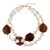 occidental style fashion retro  brief Pearl women necklace Double layer clavicle chain