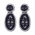 E Olives beads earrings  creative exaggerating sport wind handmade weave earring
