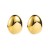 E bronze occidental style samll Round ear stud  lovely surface temperament samll earrings woman