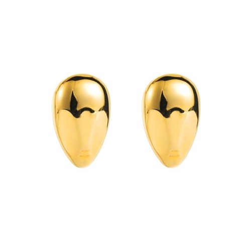 E occidental style bronze fashion temperament drop ear stud  brief wind surface earrings