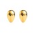 E occidental style bronze fashion temperament drop ear stud  brief wind surface earrings