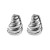 E occidental style bronze Earring  wind Stripe earrings personality fashion Metal ear stud