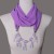 Starry necklace woman four ethnic style travel shawl head