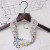 spring trend woman print Beads Cloth necklace candy colors ornament scarves