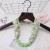 spring trend woman print Beads Cloth necklace candy colors ornament scarves