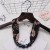 spring trend woman print Beads Cloth necklace candy colors ornament scarves