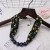 spring trend woman print Beads Cloth necklace candy colors ornament scarves