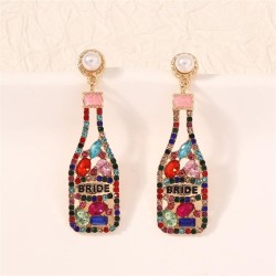  Word temperament trend all-Purpose earrings Earring woman