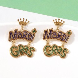 occidental style color Word samll temperament all-Purpose earrings ear stud