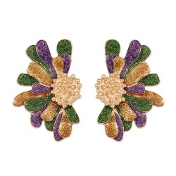 day colour elements flowers Modeling lady occidental style Alloy Earring earri..
