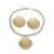 occidental style trend wind earrings necklace set woman brief Alloy Shells pendant