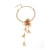 occidental style Alloy diamond flowers necklace long style tassel flowers pendant clavicle chain temperament all