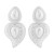  fashion personality wind Alloy love tassel flowers geometry earrings brief head woman earrings