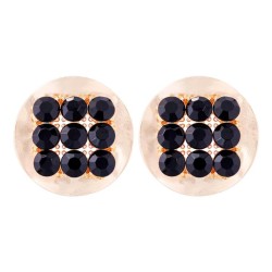 occidental style geometry Alloy watch-face earrings wind fashion personality t..