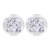 occidental style geometry Alloy watch-face earrings wind fashion personality trend head ear stud woman