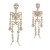  skull earrings occidental style exaggerating Earring woman trend fully-jewelled Halloweenearrings