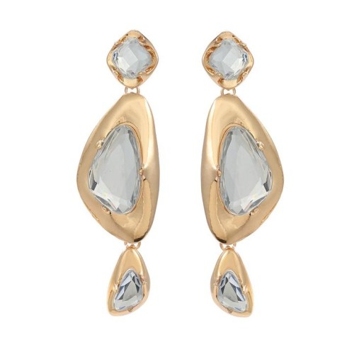  occidental style exaggerating earrings woman multilayer geometry Alloy Acrylic Bohemian style earring