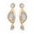  occidental style exaggerating earrings woman multilayer geometry Alloy Acrylic Bohemian style earring