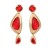  occidental style exaggerating earrings woman multilayer geometry Alloy Acrylic Bohemian style earring
