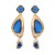  occidental style exaggerating earrings woman multilayer geometry Alloy Acrylic Bohemian style earring