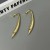 occidental style exaggerating high wind personality drop long style earrings atmospheric ear stud