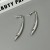 occidental style exaggerating high wind personality drop long style earrings atmospheric ear stud