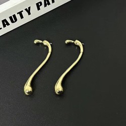  retro personality high drop earrings temperament wind ear stud
