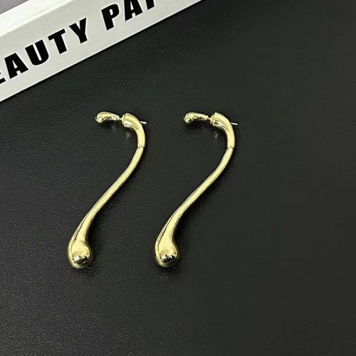  retro personality high drop earrings temperament wind ear stud