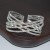 fully-jewelled multilayer opening bangle occidental style exaggerating more row Rhinestone bracelet wo