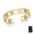 occidental style fashion personality bangle woman samll bronzek gold high retrobrk