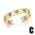 occidental style fashion personality bangle woman samll bronzek gold high retrobrk