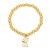 occidental style fashion lovely animal Pearl bracelet woman brief samll dog samll pendantbra