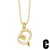  flowers Pearl necklace samll embed zircon love clavicle chain womannkb