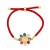  fashion flowers weave bracelet woman embed color zircon braceletbra