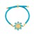  fashion flowers weave bracelet woman embed color zircon braceletbra