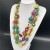  three layer beads necklace  Bohemian style sweater chain necklace