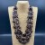  three layer beads necklace  Bohemian style sweater chain necklace