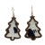  earringsEarrings christmas leopard christmas tree long earring