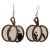  earringsEarrings christmas leopard christmas tree long earring