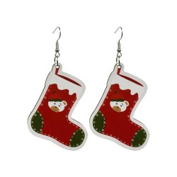 earrings retro christmas earrings christmas deer long Earring christmas new