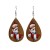  earrings chainjewelry christmaschristmas Santa Claus Earringearrings