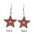  earringsEarrings Five-pointed star Japan and Korea wind personality earringewelry star