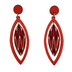  earringsEarrings exaggerating earringewelry color leaves retro Earring