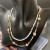 ins necklace beads flowers Country style color beads daisy morenecklace