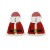 jewellery christmas occidental style big earrings Santa Claus Acrylic EarringEarrings
