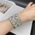 racelet Metal width bangle  occidental style exaggerating  width bracelet