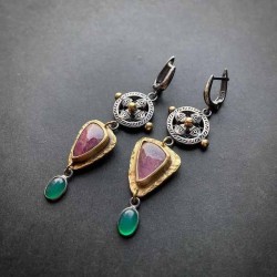 occidental style retro lady earring geometry earrings